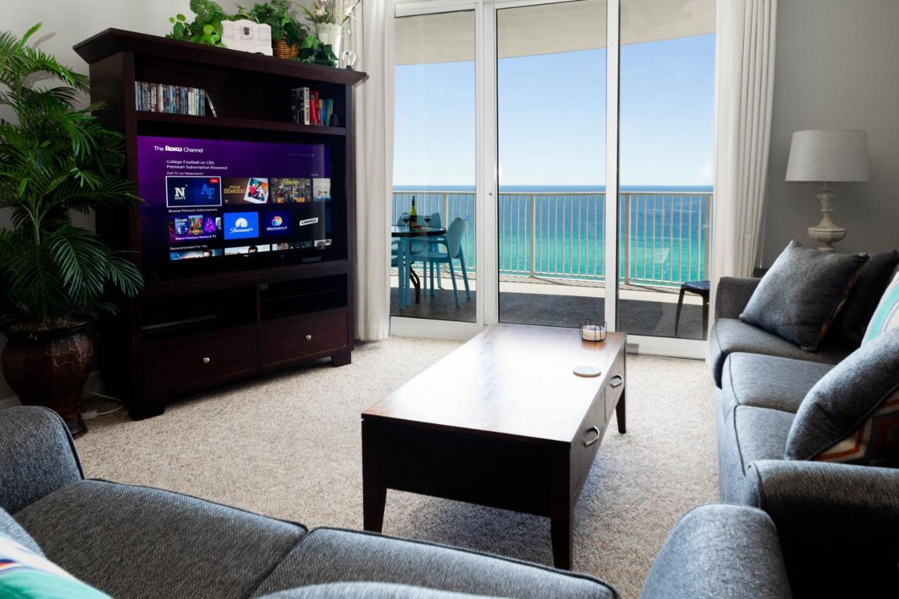 Beachfront! Master On Gulf No Resort Fees! Panama City Beach Kültér fotó